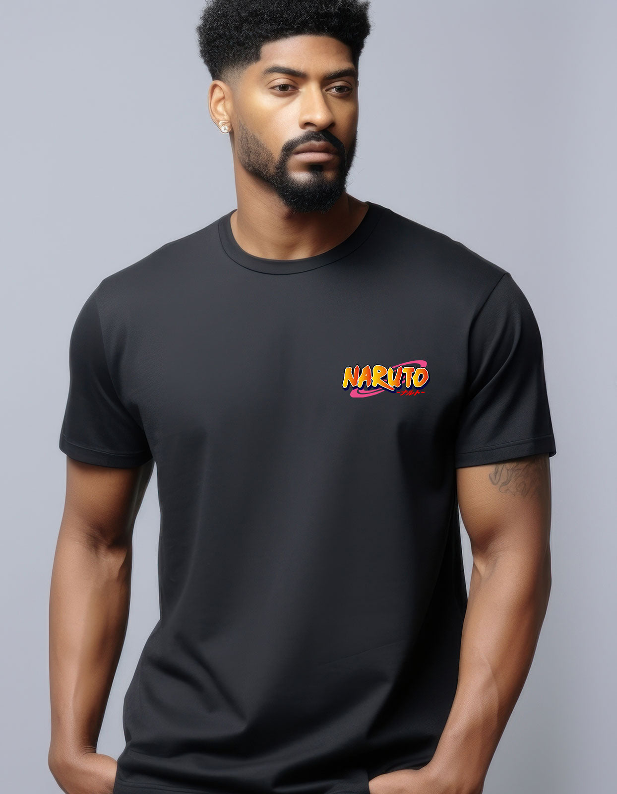 NARUTO Anime Graphic Print T-Shirt by WhimsyWrap whimsywrap