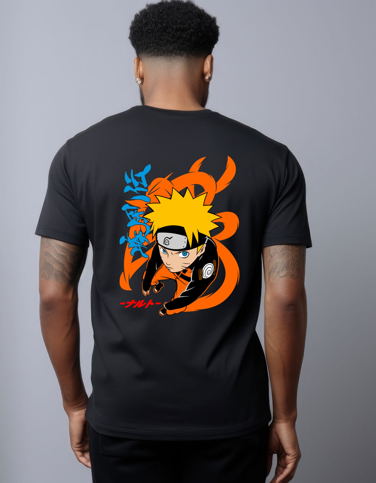 NARUTO Anime Graphic Print T-Shirt by WhimsyWrap whimsywrap