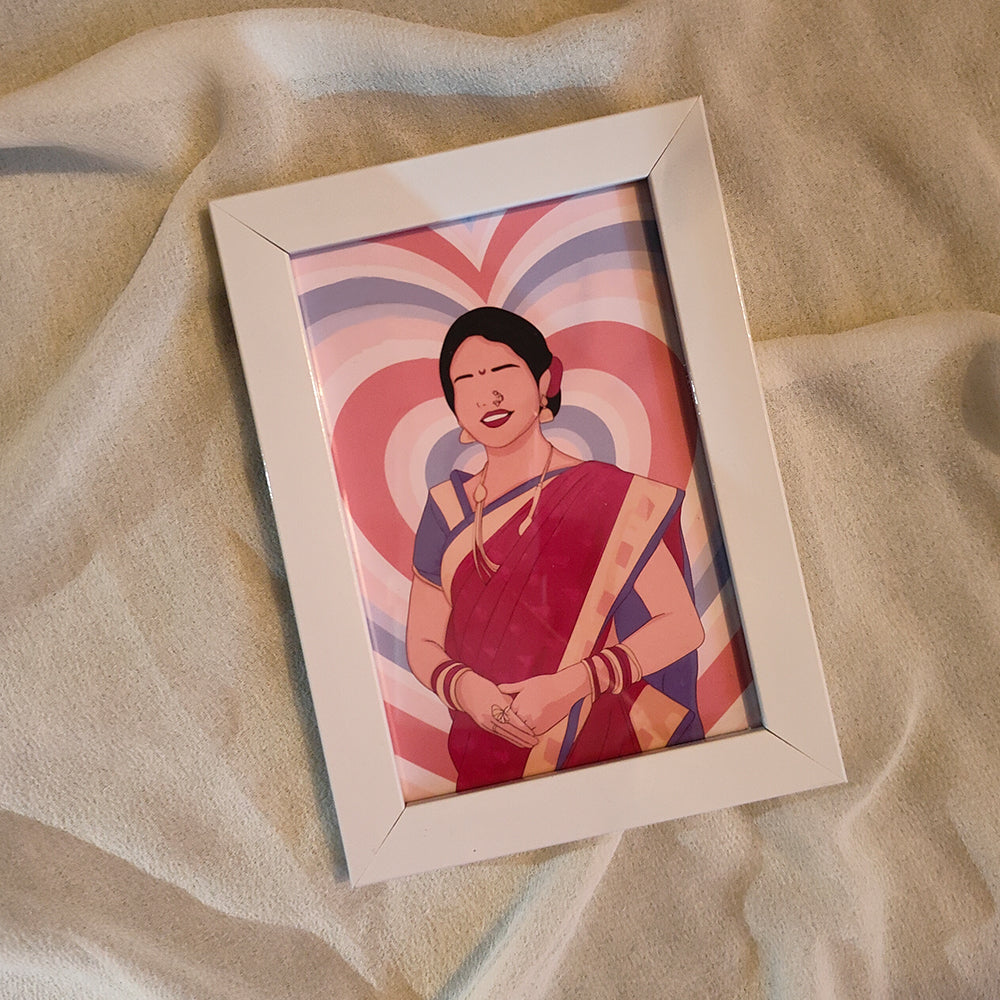 Illustration Photo Frame whimsywrap