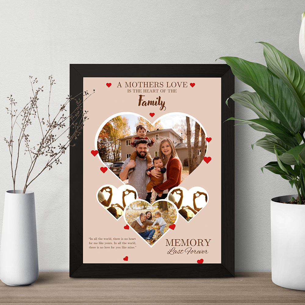 Mothers Day Gift For Mom Acrylic 5x7 in Photo Frame whimsywrap