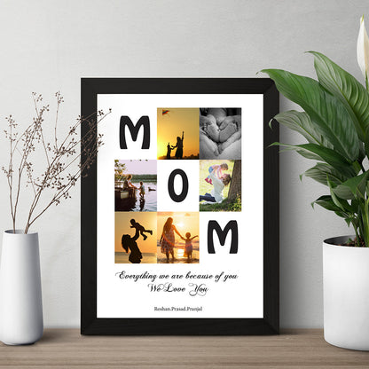 Whimsywrap- Cute Frame for Mom- Mother's Day Special Gifts- Gifts for Mom- Unique Frame for Mom-Mother's Day Gifts for Mom whimsywrap