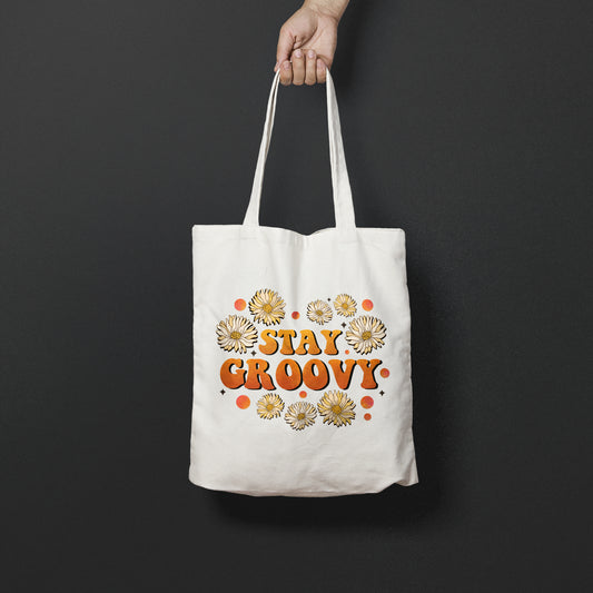 Stay Groovy Tote Bag