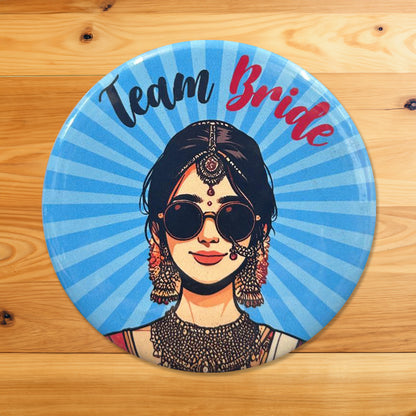 Team Bride Brooch Badges for Wedding Bride Squad