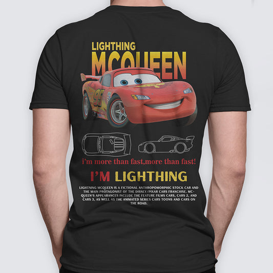 Lightning McQueen" Unisex Graphic T-Shirt by WhimsyWrap