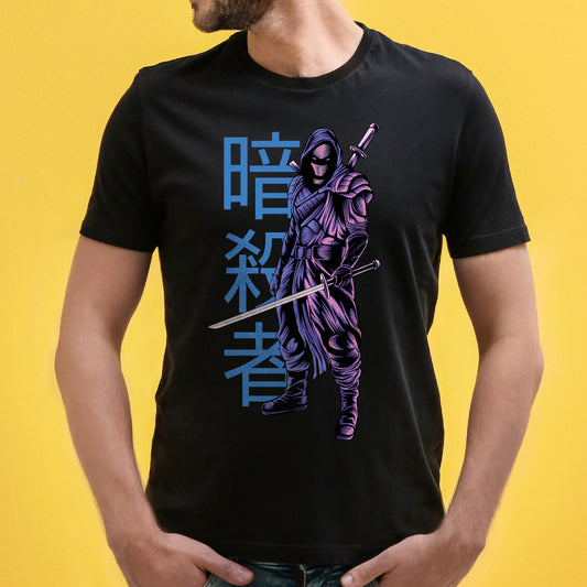 Shop the 'Ninja Warrior' Unisex Graphic T-Shirt by WhimsyWrap, featuring an action-packed cartoon ninja warrior design. This bold, stylish T-shirt is perfect for both men and women who love martial arts, adventure, and unique graphic tees. Ideal for casual wear, it adds strength and energy to your wardrobe.